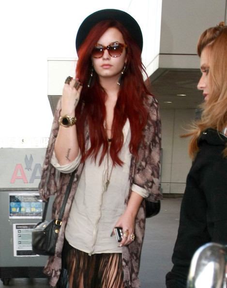 Demi Lovato Red Hair