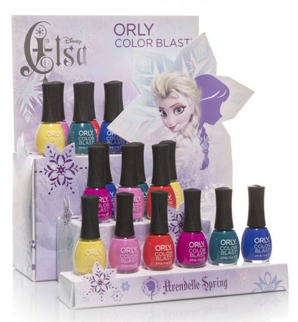 Disney Elsa Orly Color Blast Spring 2015 Nail Polish