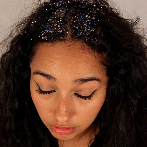 2016 Hair Trend Glitter Roots Crazyforus