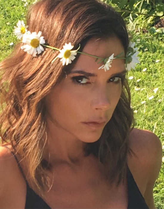 Victoria Beckham Debuts Sultry Lob Hairstyle Fashion Trend Seeker