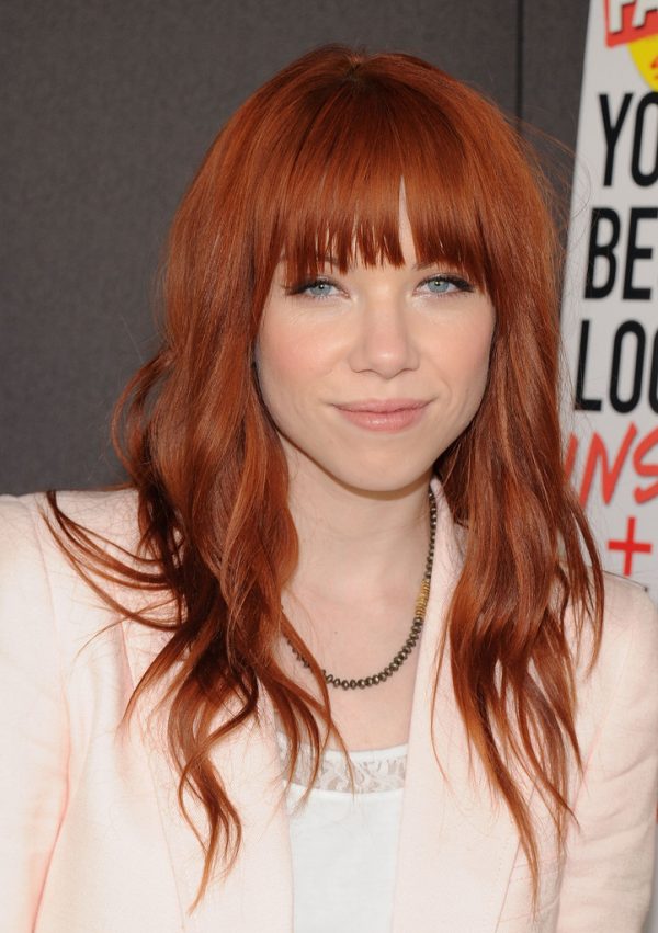 Are You Loving Carly Rae Jepsen As A Redhead? – Fashion Trend Seeker