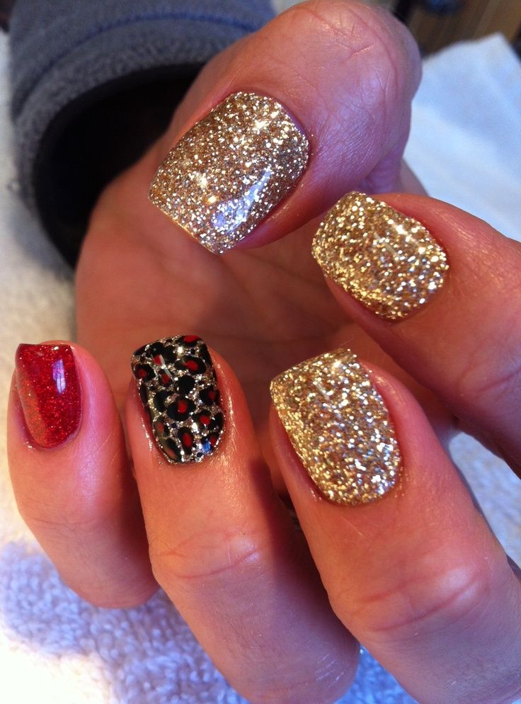 Gel Nail Designs For New Year's Eve | Daily Nail Art And Design