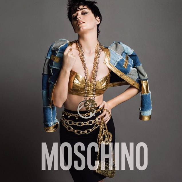 Katy Perry Looks Edgy In Moschino’s Fall 2015 AD Campaign – Fashion ...