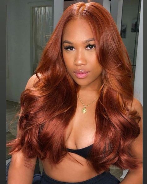 The Hottest Hair Color Of 2022 Is Copper Hued Hair Fashion Trend Seeker 